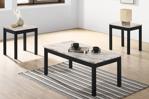 Poundex 3 PCS Table Set F3192