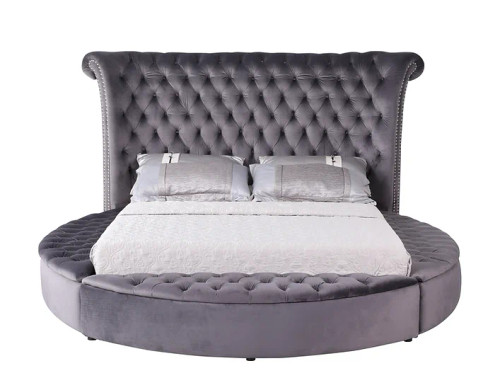 Lux Upholstered Bed in Velvet