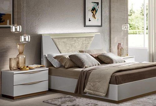 Kharma Bedroom Set in White NEI-Kharma by New Era Innovations