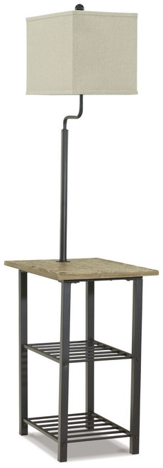 Shianne - Metal Tray Lamp  - Black Shianne - Metal Tray Lamp  - Black