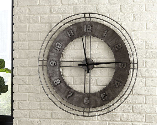 Ana Sofia - Antique Gray - Wall Clock