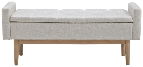Briarson - Beige / Brown - Storage Bench
