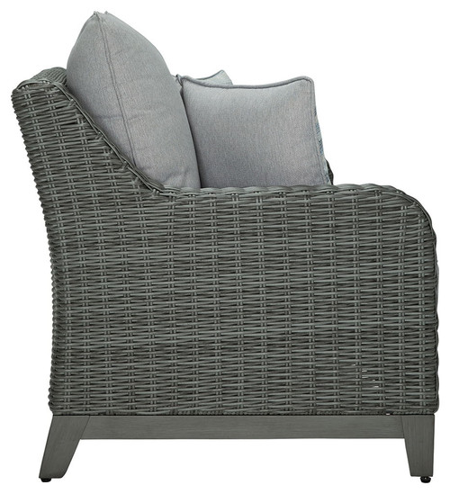 Elite Park - Loveseat w/Cushion - Gray
