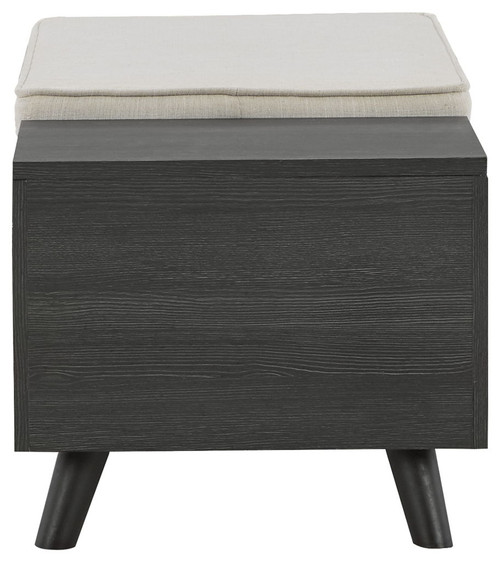 Yarlow - Dark Gray - Storage Bench