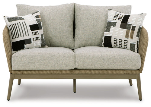 Swiss Valley - Beige - Loveseat W/Cushion