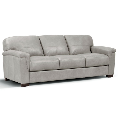 Cornelia - Sofa - Pearl Gray Leather Cornelia - Sofa - Pearl Gray Leather