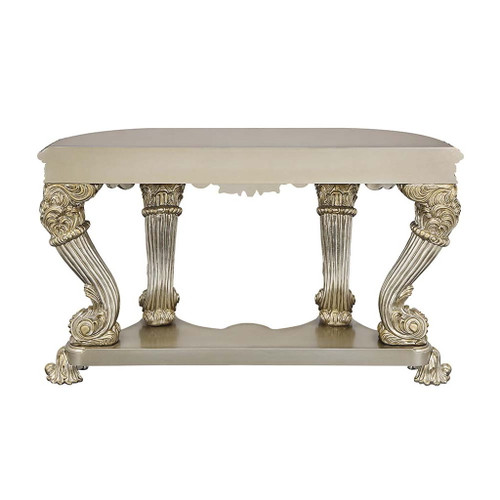 Danae - Sofa Table - Champagne & Gold