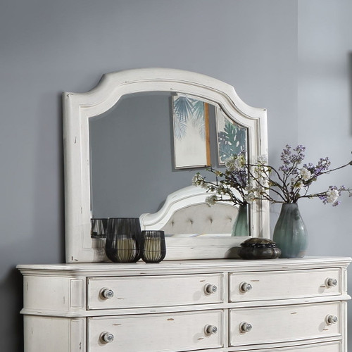 Jaqueline - Mirror - Antique White Jaqueline - Mirror - Antique White