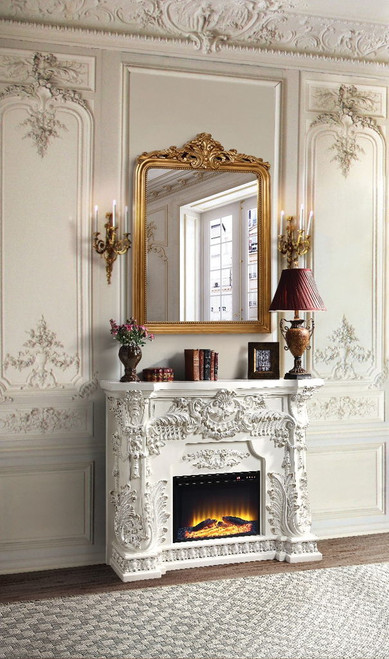 Adara - Fireplace - Antique White Adara - Fireplace - Antique White