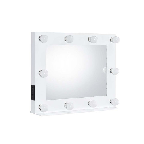 Avery - Accent Mirror - White Avery - Accent Mirror - White