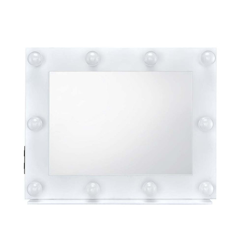 Avery - Accent Mirror - White