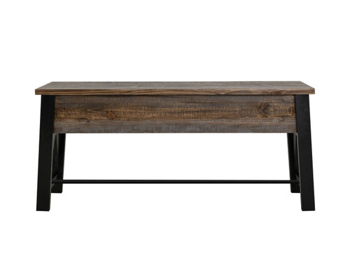 Loft Brown - Counter Height Sofa Table - Two Tone Gray / Brown