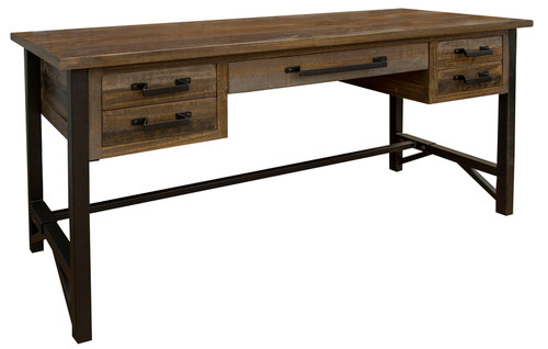 Loft - Desk - Two Tone Gray / Brown Loft - Desk - Two Tone Gray / Brown