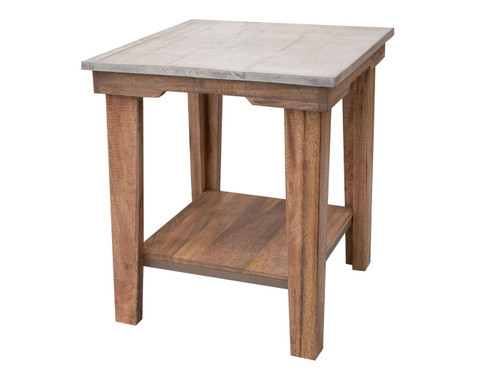 Tulum - End Table - Golden Brown