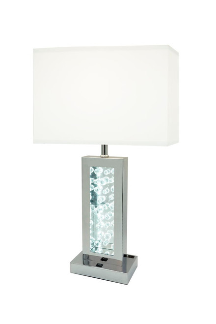 Monica - Table Lamp - Chrome