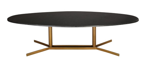 Gemma - Marble Coffee Table - Black