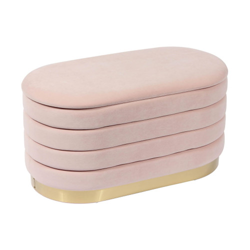 Lillian - Velvet Storage Bench Lillian - Velvet Storage Bench