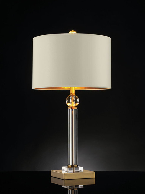 Charis - Table Lamp - Gold / Ivory