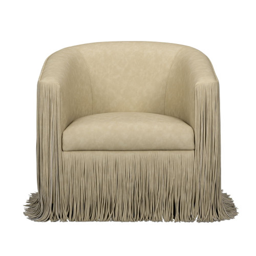 Shag Me - Vegan Leather Swivel Chair