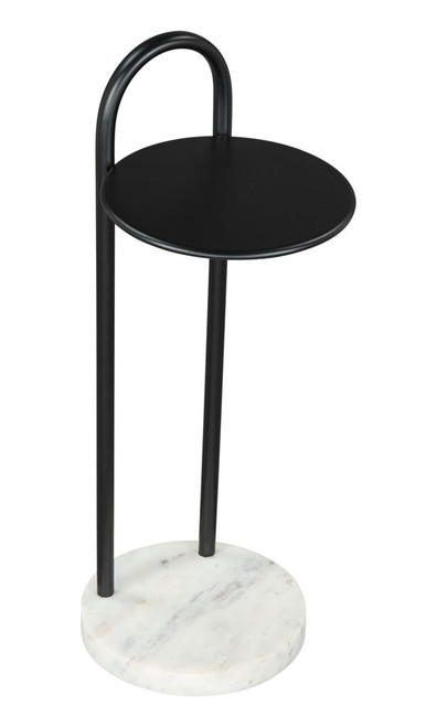 Christian - Side Table - Black & White