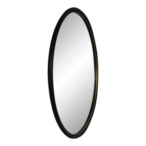 Sax - Round Mirror - Black