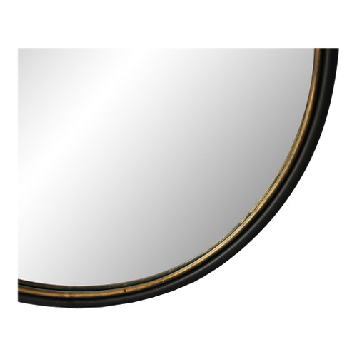 Sax - Round Mirror - Black