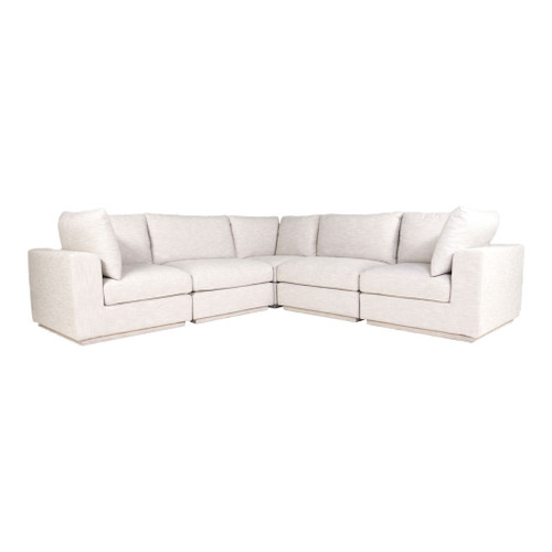 Justin - Classic L Modular Sectional - Taupe