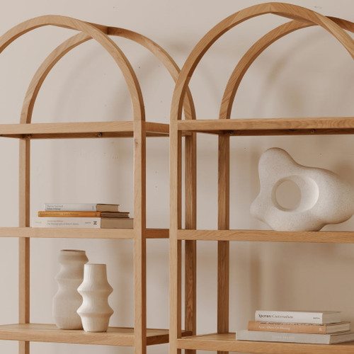 Eero - Bookcase - Beige