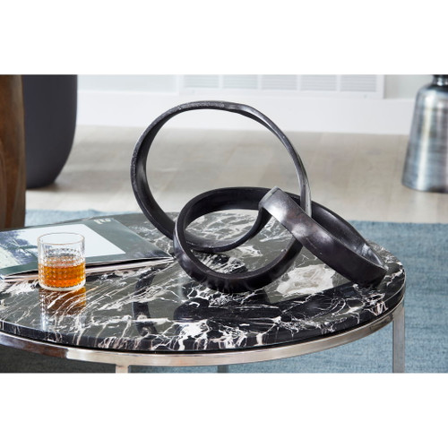 Forever - Sculpture - Black
