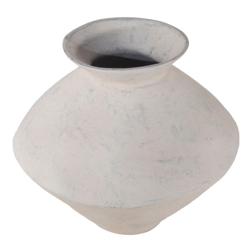 Raja - Decorative Vessel Medium - White