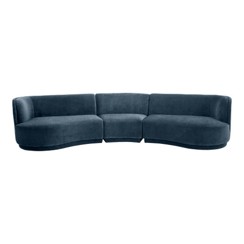 Yoon - Compass Modular Sectional - Blue