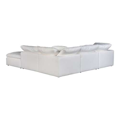 Terra - Livesmart Fabric Condo Dream Modular Sectional - Cream