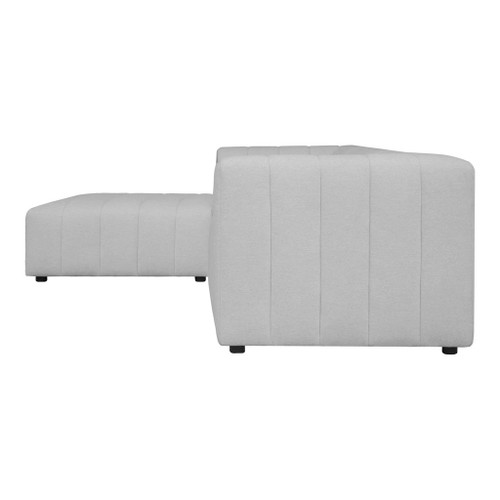 Lyric - Nook Modular Sectional Oatmeal - Pearl Silver