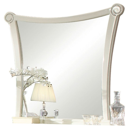 Bellagio - Mirror - Ivory High Gloss Bellagio - Mirror - Ivory High Gloss