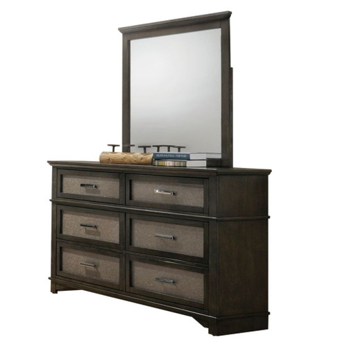 Anatole - Mirror - Dark Walnut Anatole - Mirror - Dark Walnut