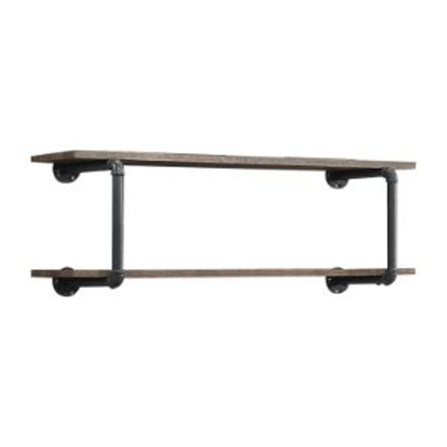 Brantley - Wall Rack - Antique Oak & Sandy Gray Brantley - Wall Rack - Antique Oak & Sandy Gray
