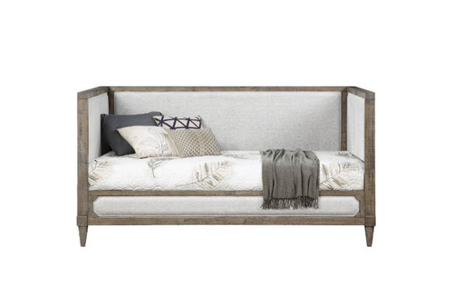 Artesia - Twin Daybed - Tan Fabric & Salvaged Natural