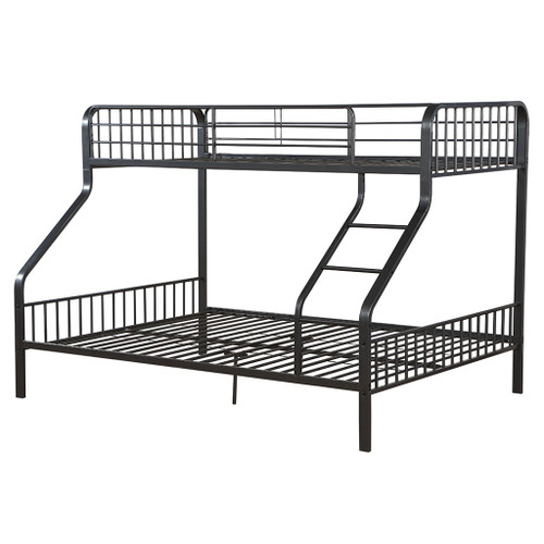 Caius - Twin Long/Queen Bunk Bed - Gunmetal