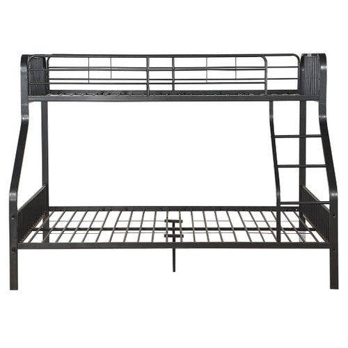 Caius - Twin Long/Queen Bunk Bed - Gunmetal