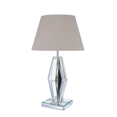 Britt - Table Lamp - Mirrored & Chrome Britt - Table Lamp - Mirrored & Chrome