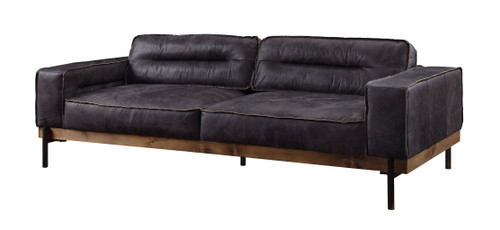 Silchester - Sofa - Antique Ebony Top Grain Leather Silchester - Sofa - Antique Ebony Top Grain Leather