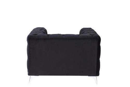 Phifina - Chair - Black Velvet