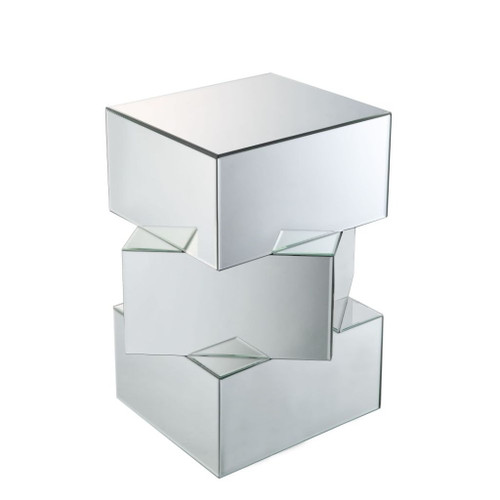Dominic - 20" End Table - Mirrored