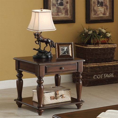 Farrel - End Table - Walnut Farrel - End Table - Walnut