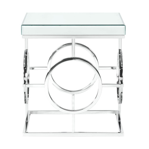 Pearl - End Table - Chrome