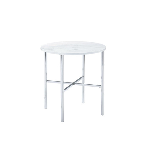 Cyrus - 3 Piece Occasional Table Set Chrome