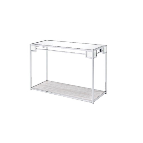 Asbury - Console Table - Mirrored & Chrome Asbury - Console Table - Mirrored & Chrome