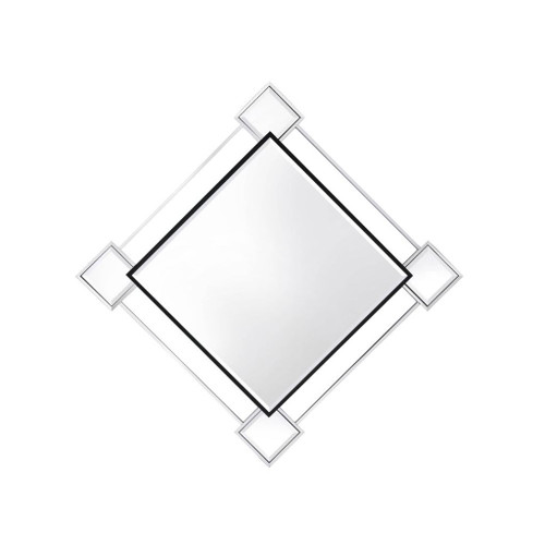 Asbury - Accent Mirror - Mirrored & Chrome Asbury - Accent Mirror - Mirrored & Chrome