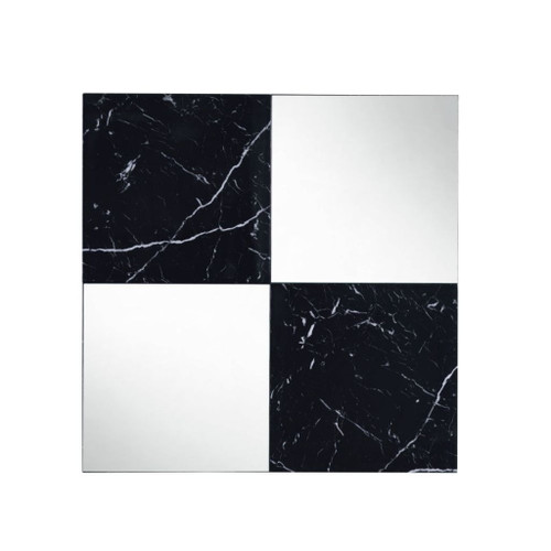 Angwin - Accent Mirror - Mirrored & Faux Marble Top Angwin - Accent Mirror - Mirrored & Faux Marble Top
