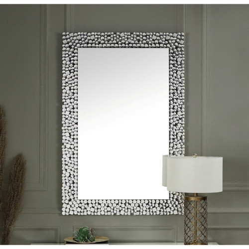 Kachina - 47" Accent Mirror - Mirrored & Faux Gems Kachina - 47" Accent Mirror - Mirrored & Faux Gems